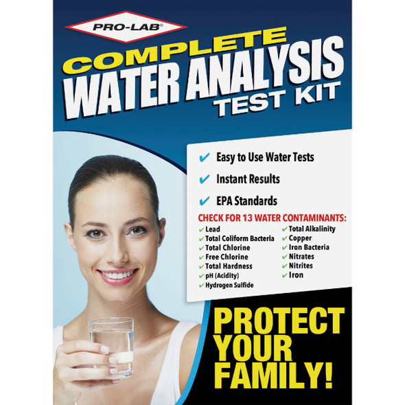 Pro Lab Instant Results Total Water Quality Test Kit TW120 Pro Lab Instant Results Total Water Quality Test Kit TW120