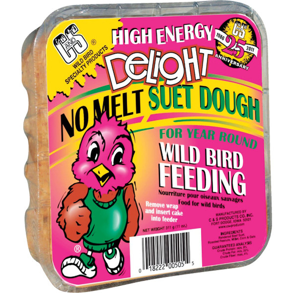 C&S 11 Oz. High Energy Delight No Melt Suet Dough 100214297