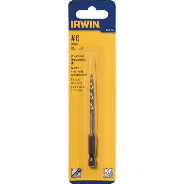 Irwin #6 - 9-64 In. Wood Countersink 1882787 301654