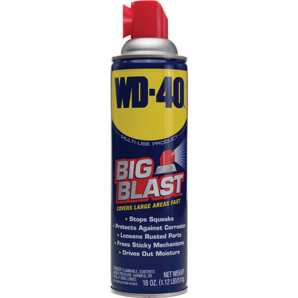 WD-40 Big Blast 18 Oz. Aerosol Multi-Purpose Lubricant 490095