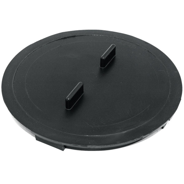 NDS 6 In. Black Universal Catch Basin Basin Plug 1206