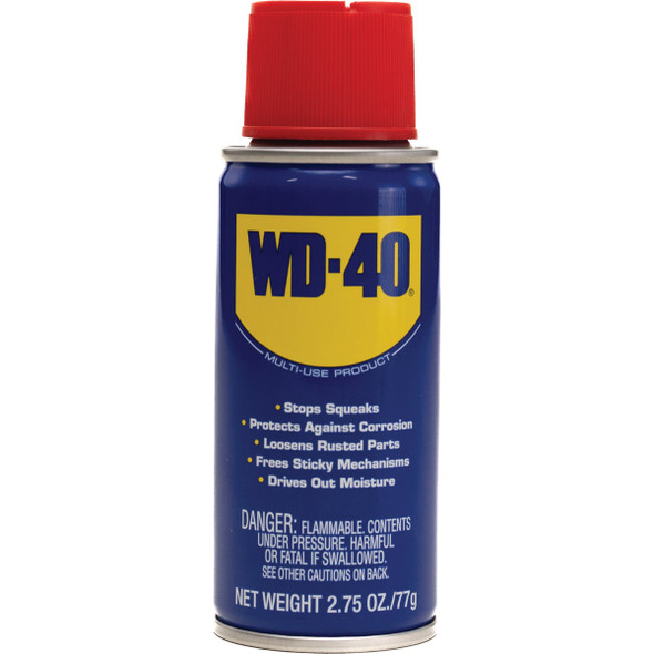 WD-40 2.75 Oz. Aerosol Multi-Purpose Lubricant 490352