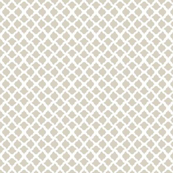 Con-Tact Grip Print 18 In. x 4 Ft. Talisman Pale Gray Non-Adhesive Shelf Liner