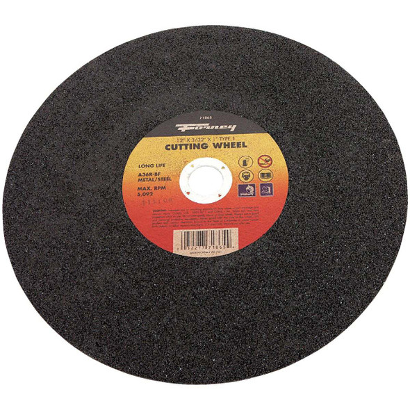 Forney Type 1 12 In. x 3/32 In. x 1 In. Steel Cut-Off Wheel 71865