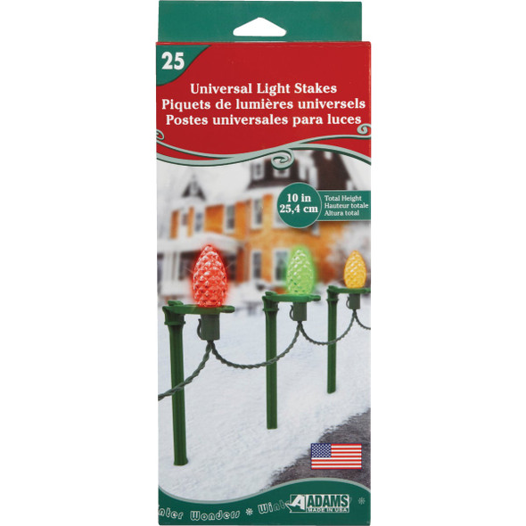 Adams 10 In. H. Universal Light Stake (25-Pack) 9105-99-1640