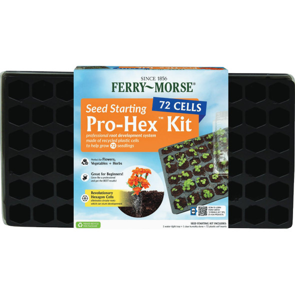 Ferry Morse 72-Cell 11 In. W. x 22 In. L. Seed Starter Kit PHEX-7