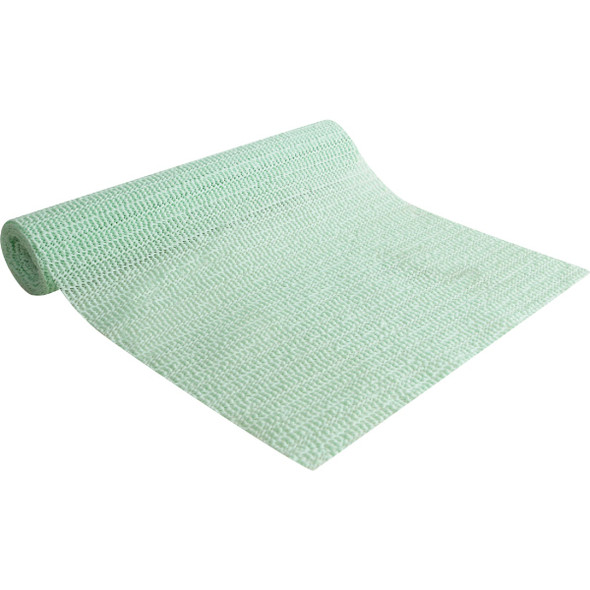 Con-Tact 12 In. x 5 Ft. Sage Beaded Grip Non-Adhesive Shelf Liner 05F-C6H17-01