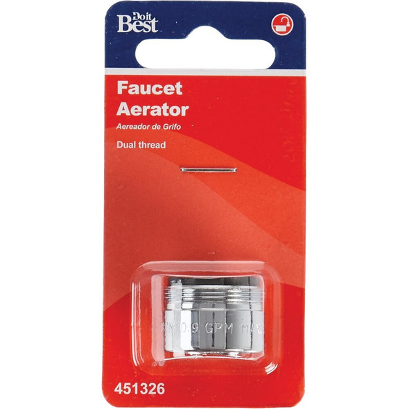 Do it 0.9 GPM Universal Water Saver Faucet Aerator 451326 451326