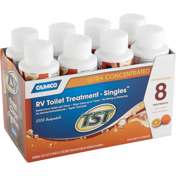 TST Ultra Concentrated RV Tank Treatment Singles, 4 Oz., (8-Pack) 41191 577735
