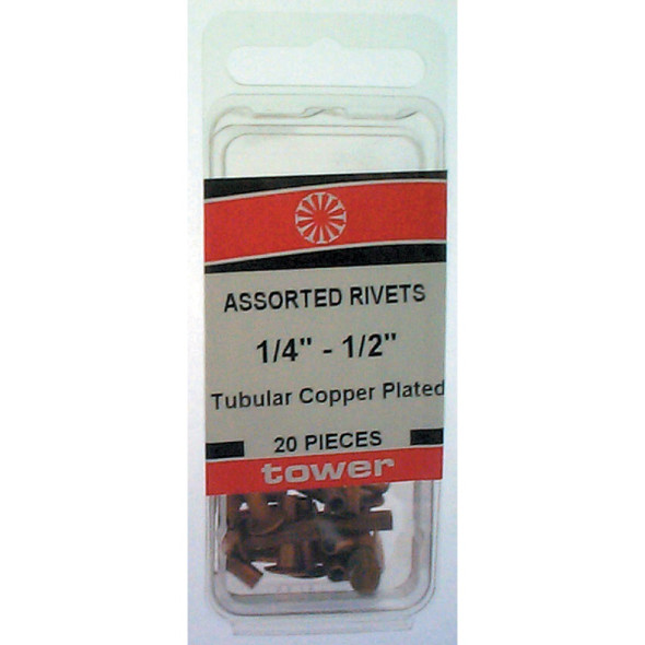 Hillman The Fastener Center Copper Steel Tubular Rivet (20-Piece)