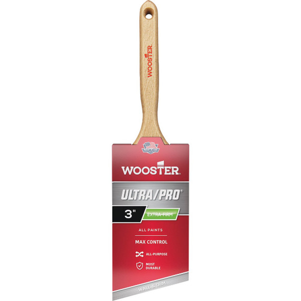 Wooster Ultra/Pro Extra-Firm 3 In. Angle Sash Paint Brush 4153-3