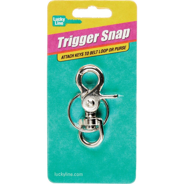 Lucky Line Nickel-Plated Zinc Key Chain 44101 588202