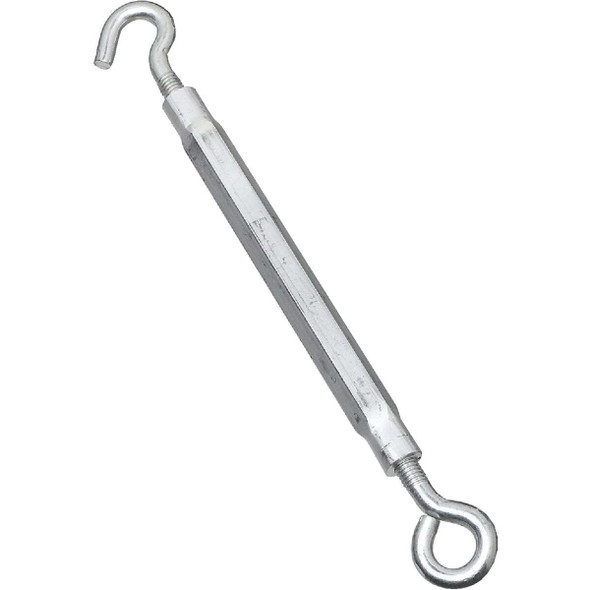 National Hardware 3/8 In. x 16 In. Zinc Hook & Eye Turnbuckle N221-895