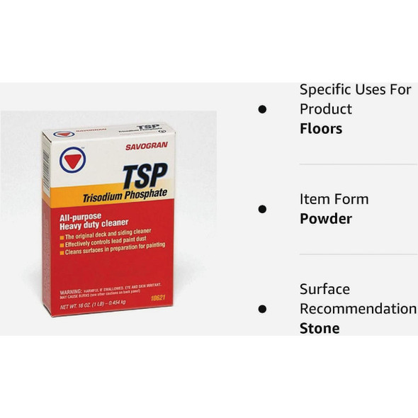 Savogran 4.5 Lb. Powder Trisodium Phosphate (TSP) Cleaner