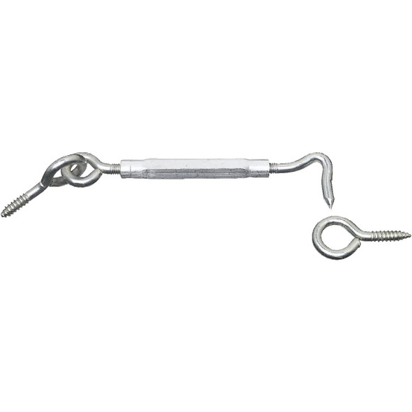 National Hardware 3/8 In. x 11 In. Turnbuckle Gate Hook N222-059 National Hardware 3/8 In. x 11 In. Turnbuckle Gate Hook N222-059