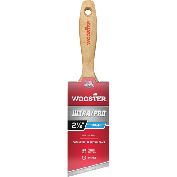 Wooster Ultra/Pro Firm 2-1/2 In. Lindbeck Sable Angle Varnish Paint Brush