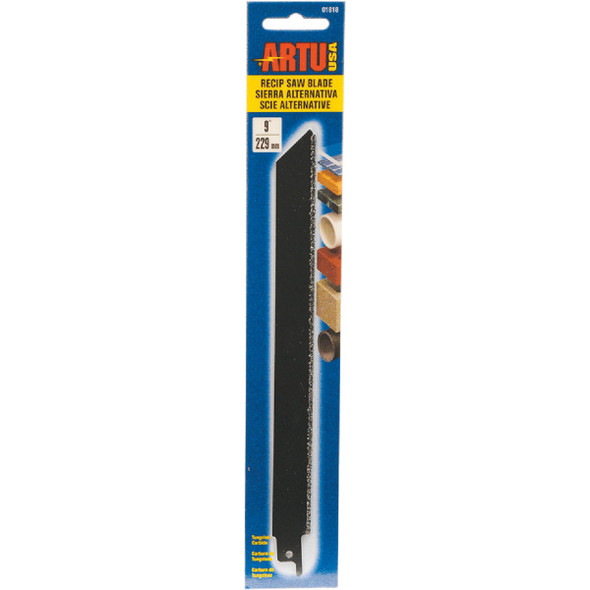 ARTU 9 In. Carbide Grit Reciprocating Saw Blade 01818