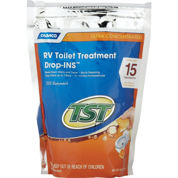 TST Ultra Concentrated RV Tank Treatment Drop-INS (15-Pack) 41189 577588
