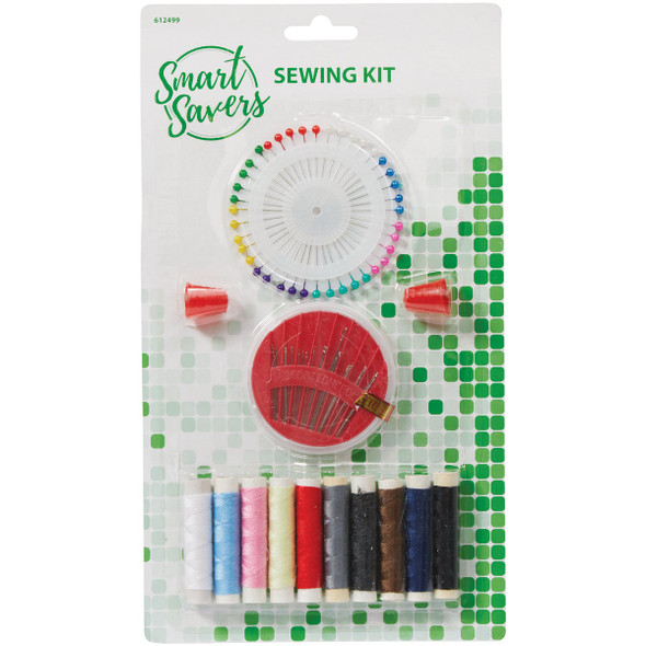 Smart Savers 14-Piece Travel Sewing Kit 080029 Pack of 12