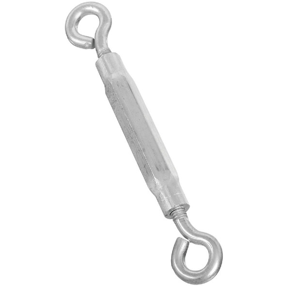 National Hardware 5/16 In. x 9 In. Zinc Eye & Eye Turnbuckle N221-754 Pack of 10
