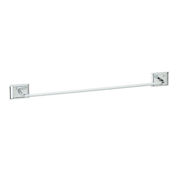 Decko Diamond Bar Design 18 In. Chrome Towel Bar 38110