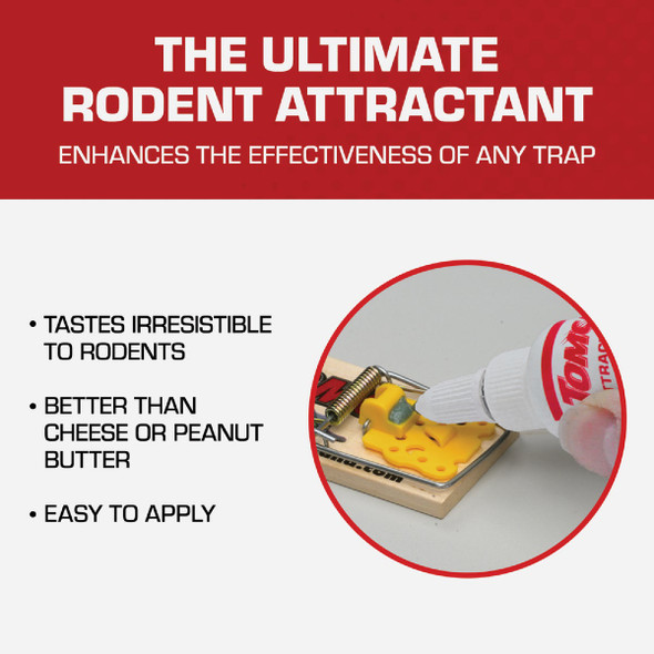 TOMCAT 1 Oz. Attractant Gel Rat & Mouse Trap 0362210 700929