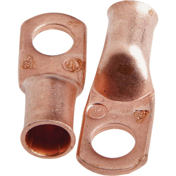 Forney #4 Cable x 5/16 In. Stud Copper Cable Lug (2-Pack) 60092