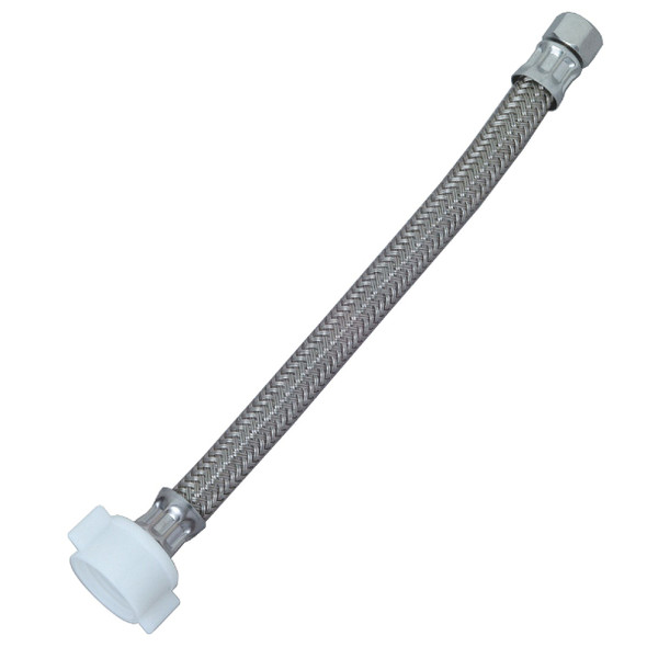 BrassCraft 3/8 In. C x 7/8 In. BC x 9 In. L Toilet Connector PSB855