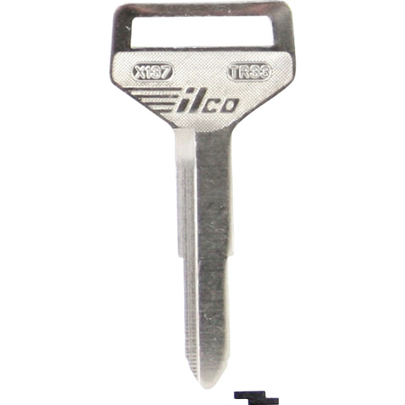 ILCO Toyota Nickel Plated Automotive Key, TR37 / X159 (10-Pack) IAF01054123