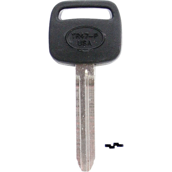 ILCO Toyota Nickel Plated Automotive Key, TR47-P (5-Pack) IAJ01435123