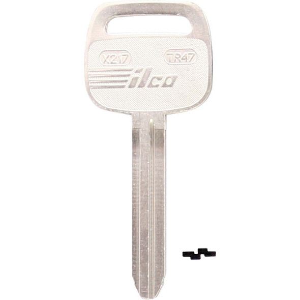 ILCO Toyota Nickel Plated Automotive Key, TR47 / X217 (10-Pack) IAF01435113