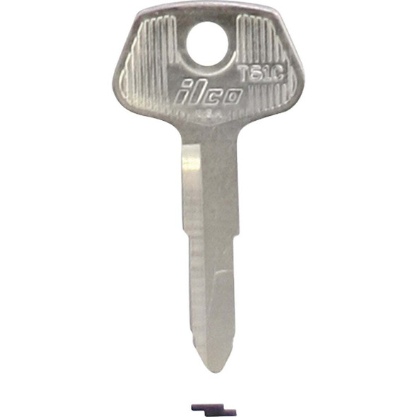ILCO Toyota Nickel Plated Automotive Key, T61C (10-Pack) IAF44840002