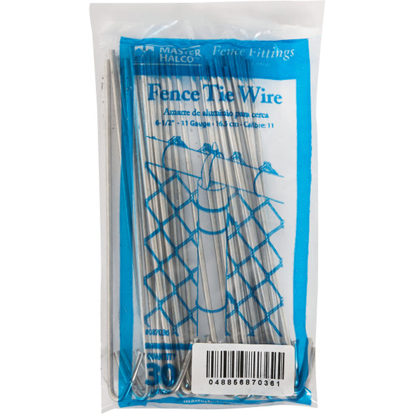 Midwest Air Tech 6-1-2 In. 11 Ga. Aluminum Fence Ties 328554C 701424