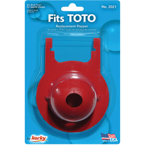 Korky TOTO 3 In. Rubber Flapper Korky TOTO 3 In. Rubber Flapper