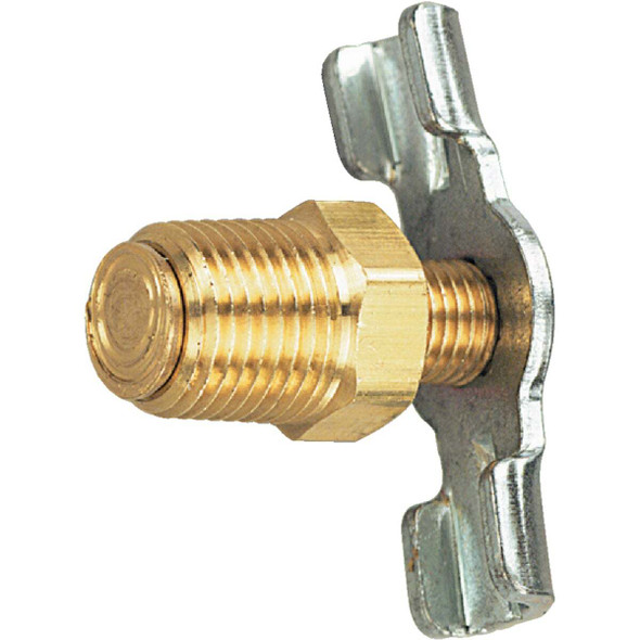 Tru-Flate 1/8 In. NPT Air Line Drain Cock 21-555