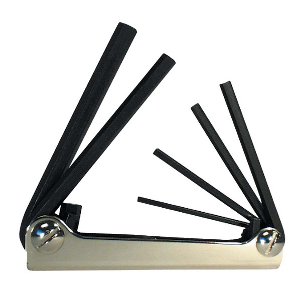 Eklind Metric Hex Key Set, 6-Piece 21151