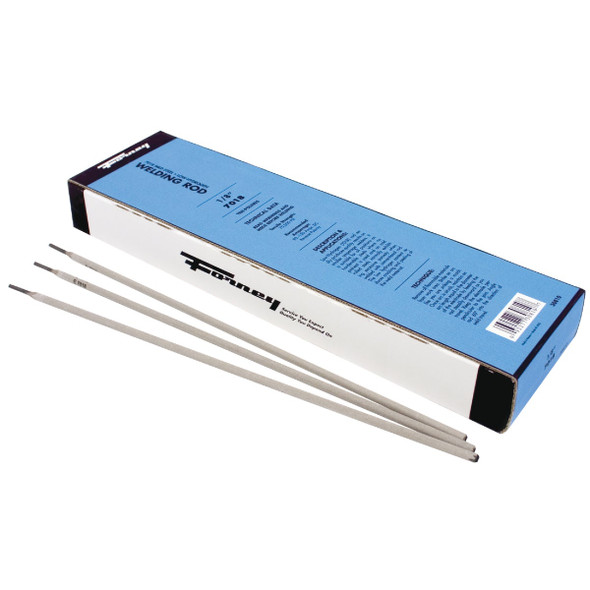 Forney E7018 Mild Steel Low Hydrogen Electrode, 1/8 In., 10 Lb. 30810
