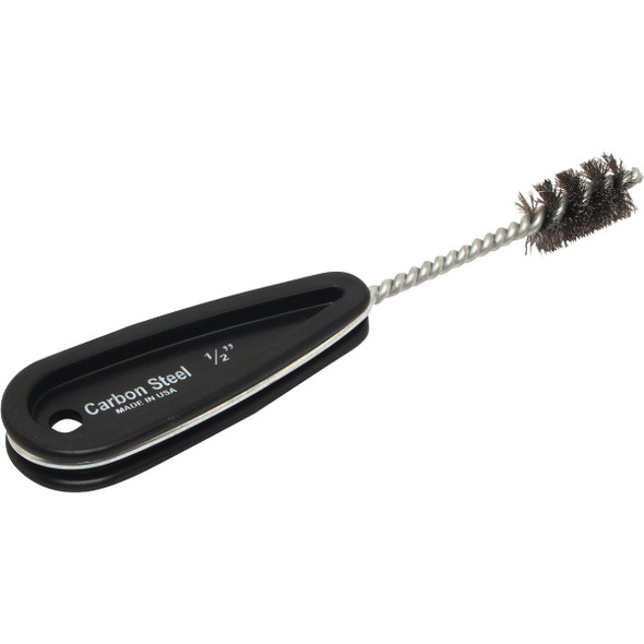 Forney 1/2 In. Wire Fitting Brush with Plastic Handle 70471