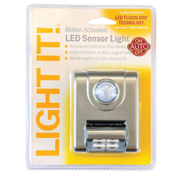 Light It Silver LED Battery Operated Light 20043-301 500480