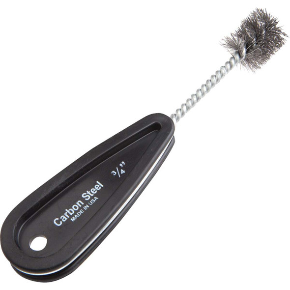 Forney 3/4 In. Wire Fitting Brush with Plastic Handle 70472