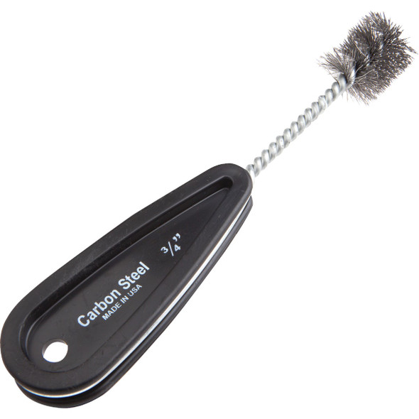 Forney 3/4 In. Wire Fitting Brush with Plastic Handle 70472