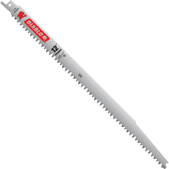 Diablo 12 In. 5 TPI Fleam Ground Pruning Reciprocating Saw Blade DS1205FG