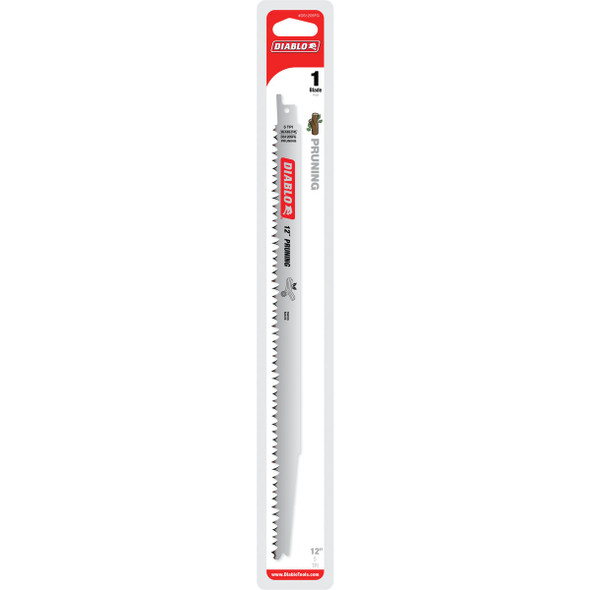 Diablo 12 In. 5 TPI Fleam Ground Pruning Reciprocating Saw Blade