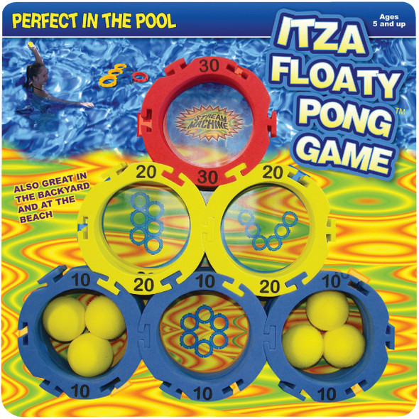 Water Sports Itza Floaty Pong 2 or More Players Pool Game 82055