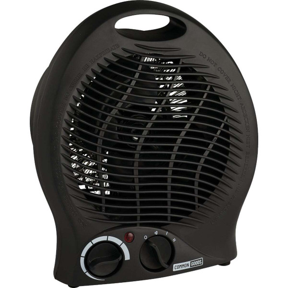 Home Impressions 1500W 120V Electric Space Heater, Black FH04B