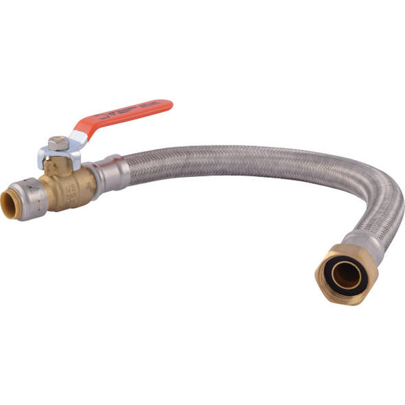 SHARKBITE Flex H20 Htr Ball Valve UR3068FX18BV