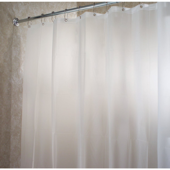 iDesign 72 In. x 72 In. Frost EVA Shower Curtain Liner 14752