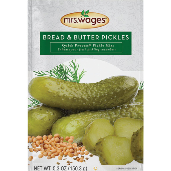 Mrs. Wages Quick Process 5.3 Oz. Bread & Butter Pickling Mix W620-J7425