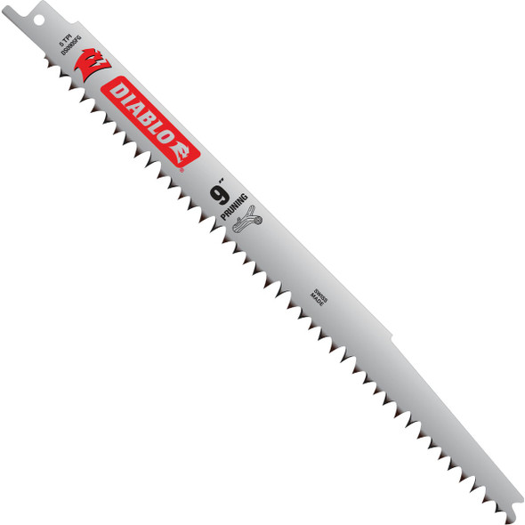 Diablo 9 In. 5 TPI Fleam Ground Pruning Reciprocating Saw Blade DS0905FG