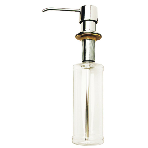 Do it Best Polished Chrome Clear Body Soap Dispenser DIB612PC